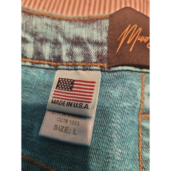 Womens Turquoise Shorts - Size Large - MuurSwag - NWT - Picture 14 of 15